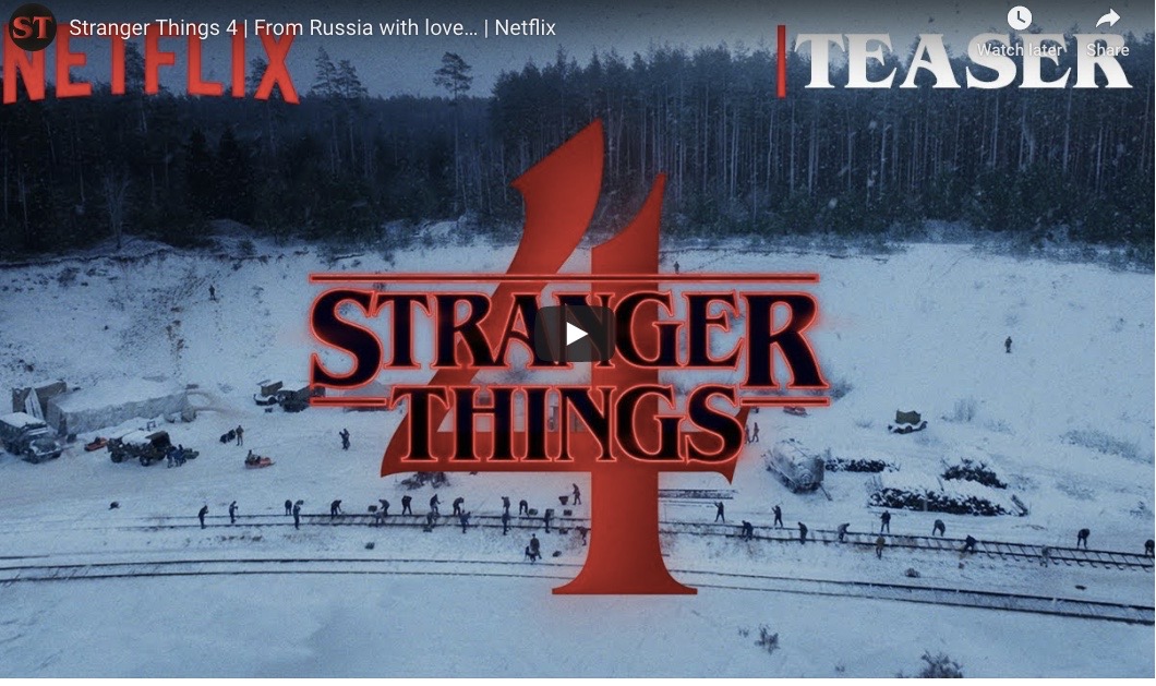 Stranger News on X: FROM RUSSIA WITH LOVE👽⚡🤩 #StrangerThings4   / X